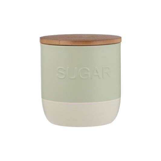 Typhoon Oben Sugar Canister With Spoon Green