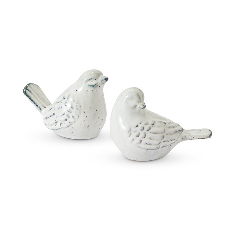 Madras Link Set/2 Swallow Ceramic Birds