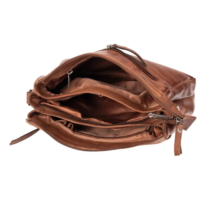 Greenwood Shoulder Bag June - Cognac