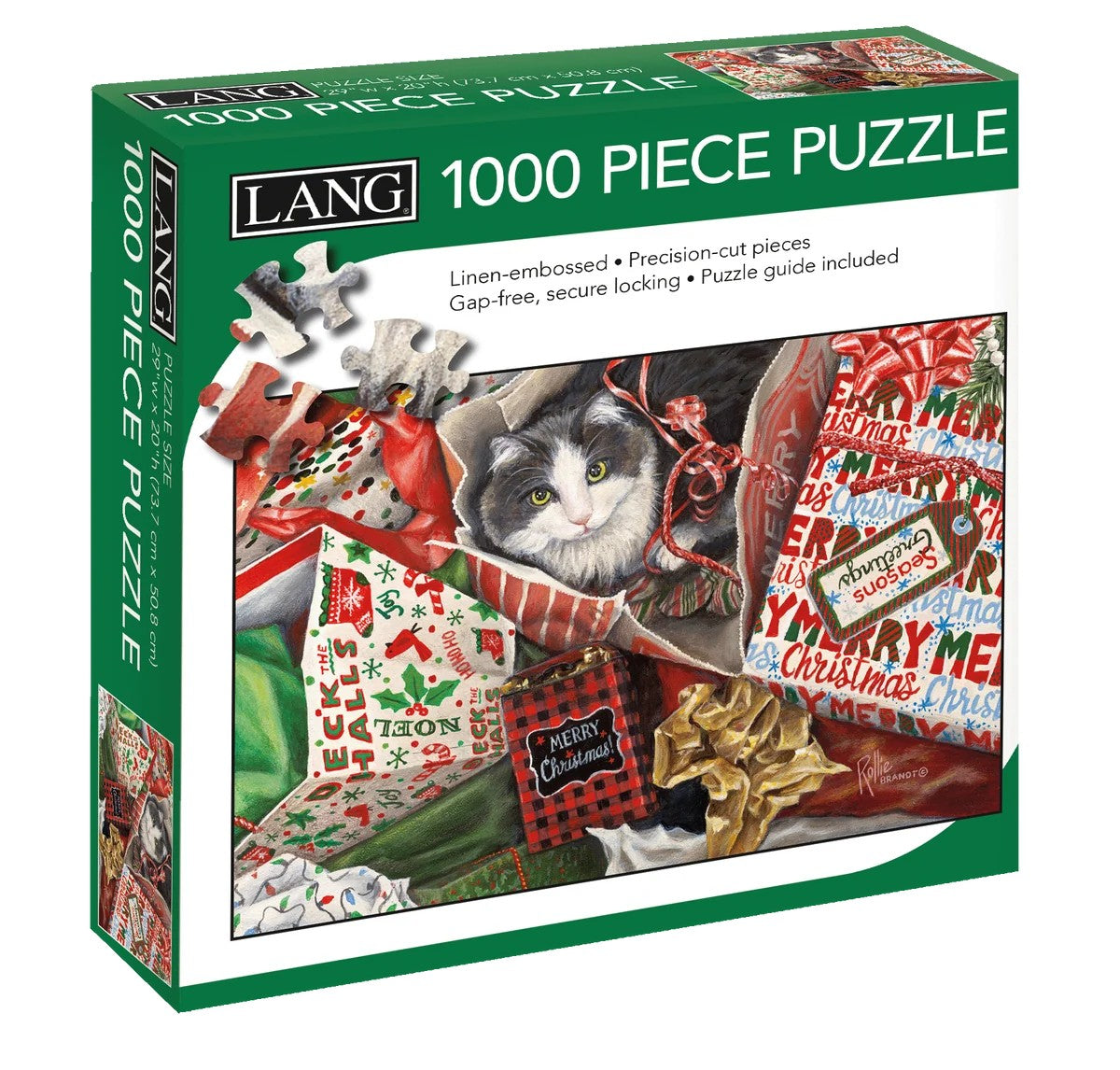 LANG Jigsaw Puzzle 1000pc - Purrfect Surprise