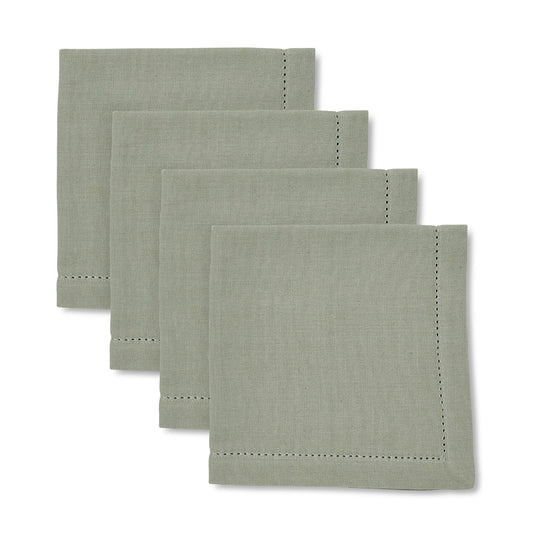 Madras Link Jetty Mineral Green Napkin Set/4