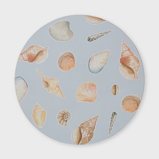 Madras Link Shelly Beach Round Placemat