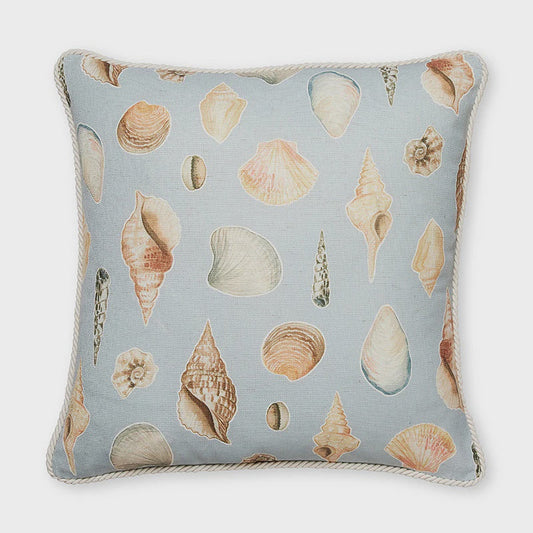 Madras Link Shelly Beach Blue Cushion 50 CM