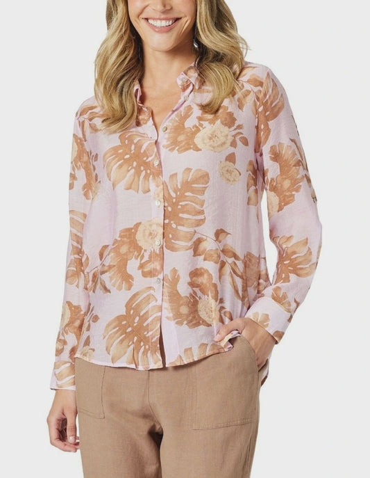 Gordon Smith Haiti Shirt Pink/Natural
