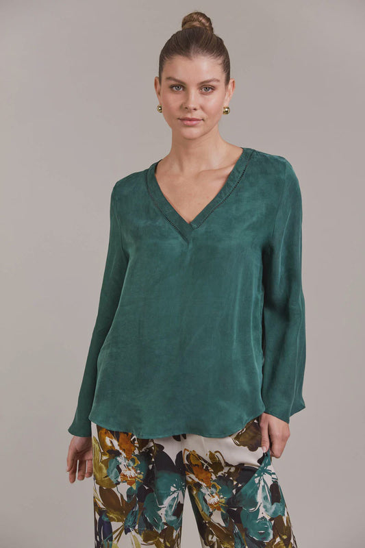 Eb & Ive Elsie Top - Aventurine