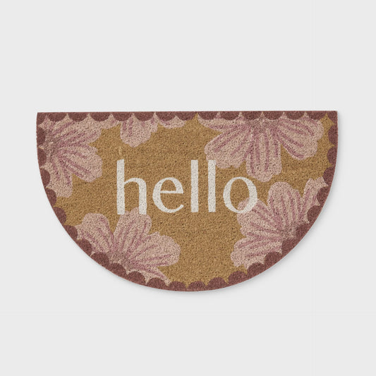 Madras Link Hello Arch Doormat