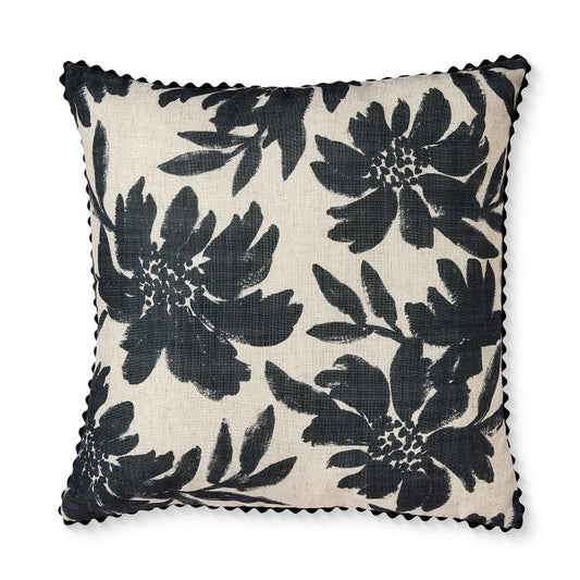Madras Link Eve Black Cushion