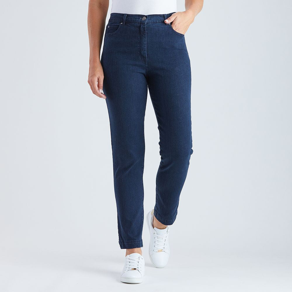 Gordon Smith Slim Leg Miracle Denim Jean - Dark Denim