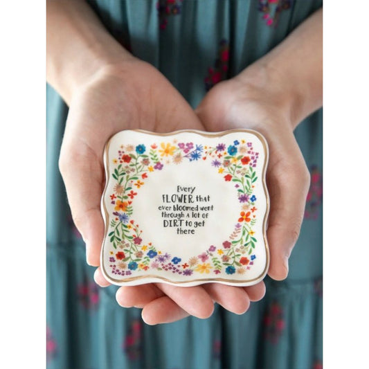 Natural Life Trinket Dish - Every Flower