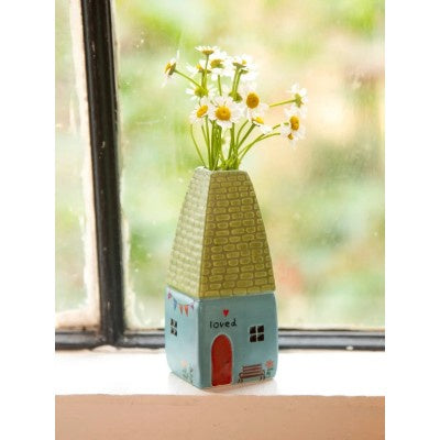 Natural Life Cottage Bud Vase Loved Cottage
