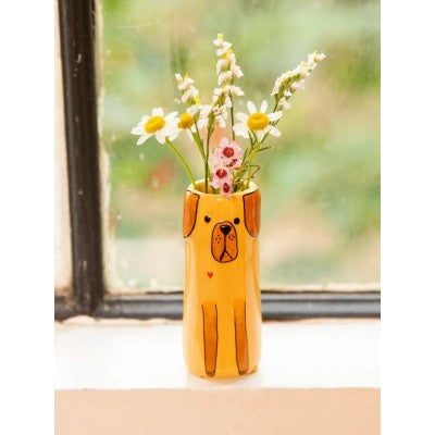 Natural Life Cutest Little Bud Vase Dog