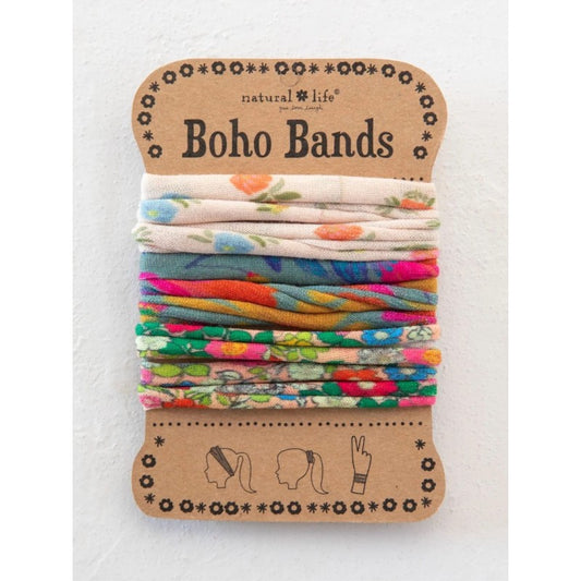 Natural Life Boho Bands - Cream Floral