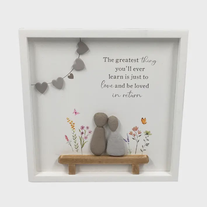 Cubby House Couple Hanging Plaque