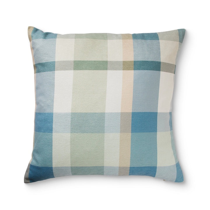 Madras Link Tamara Cushion - Marine Check