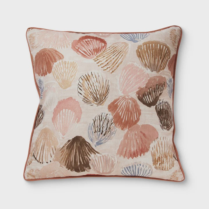 Madras Link Rockpool Cushion - Rust