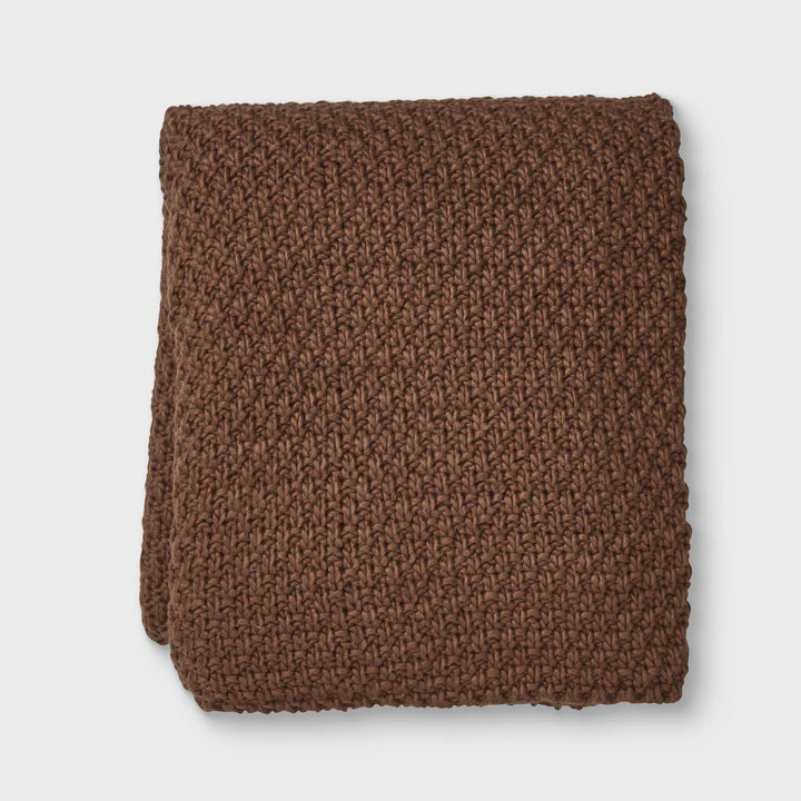 Madras Link Jarah Throw - Chocolate