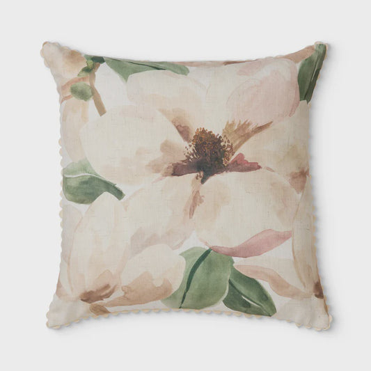 Madras Link Magnolia Cushion