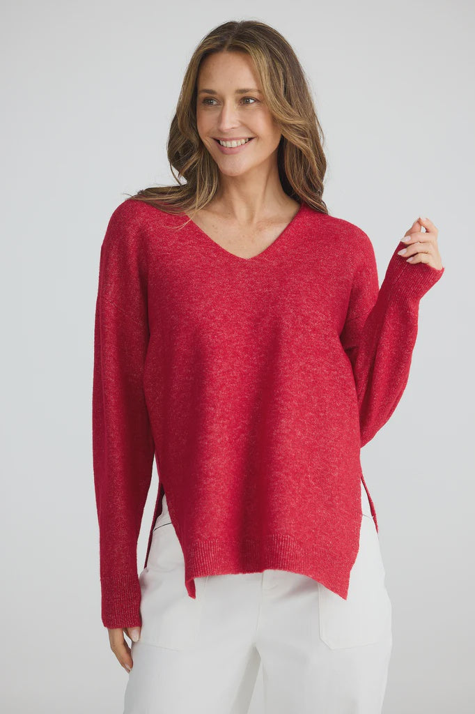 Brave + True Britney Knit Red