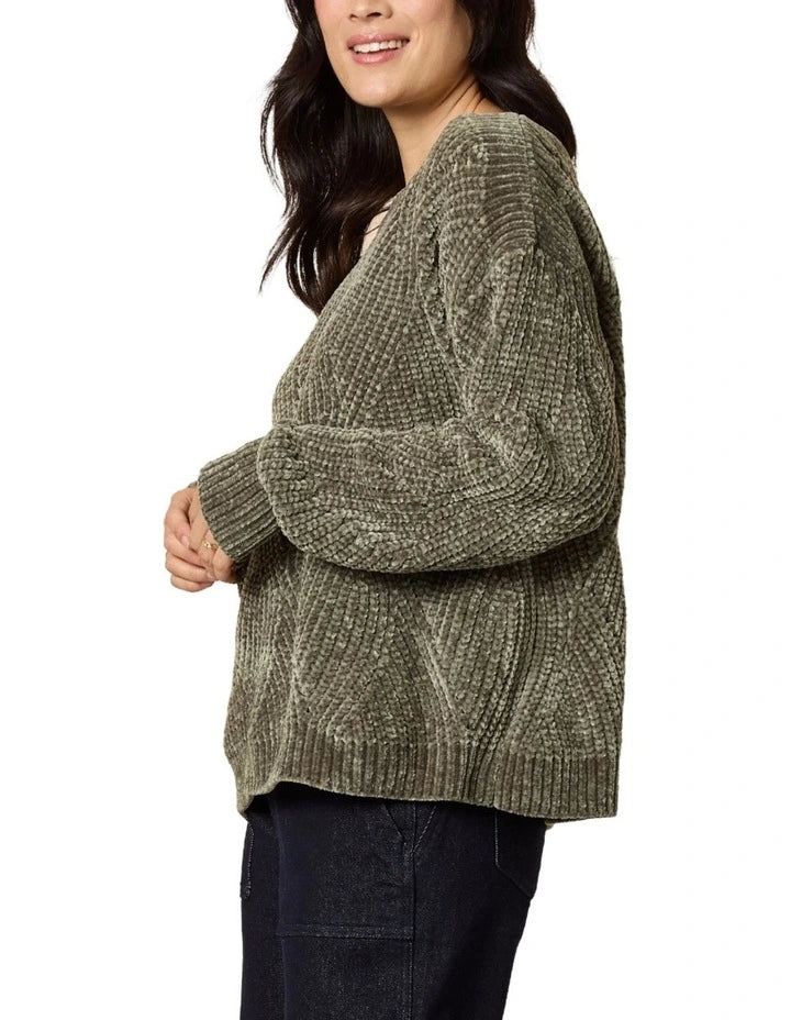 Gordon Smith Tenille Knit - Khaki