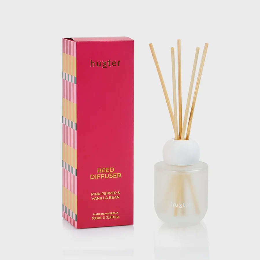Huxter Reed Diffuser - Pink Pepper & Vanilla Bean