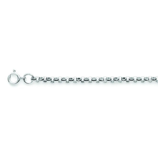 BD Sterling Silver Belcher Chain 80cm