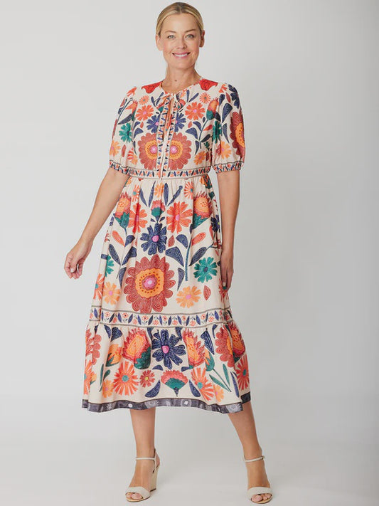 Luna Sky Prairie Flower Dress