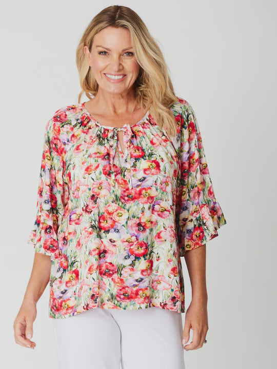 Cordelia Street Lucy Cool Top Watermelon