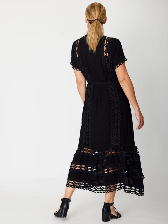 Luna Sky Lace Panel Dress