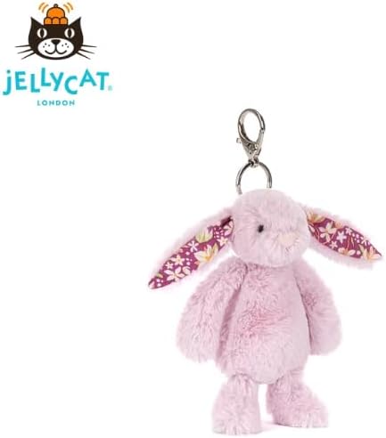 Jellycat Thistlepop Blossom Bunny Bag Charm