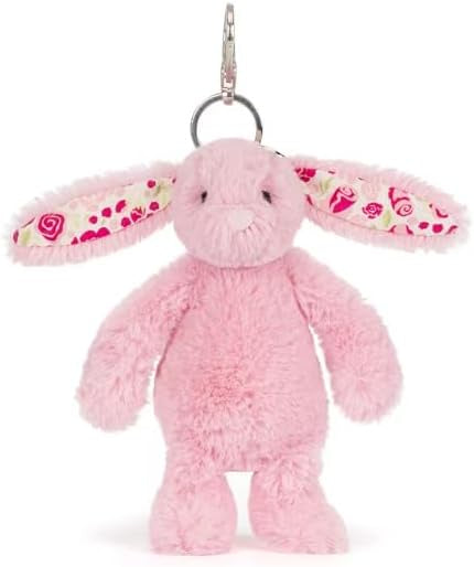 Jellycat Blushkin Blossom Bunny Bag Charm