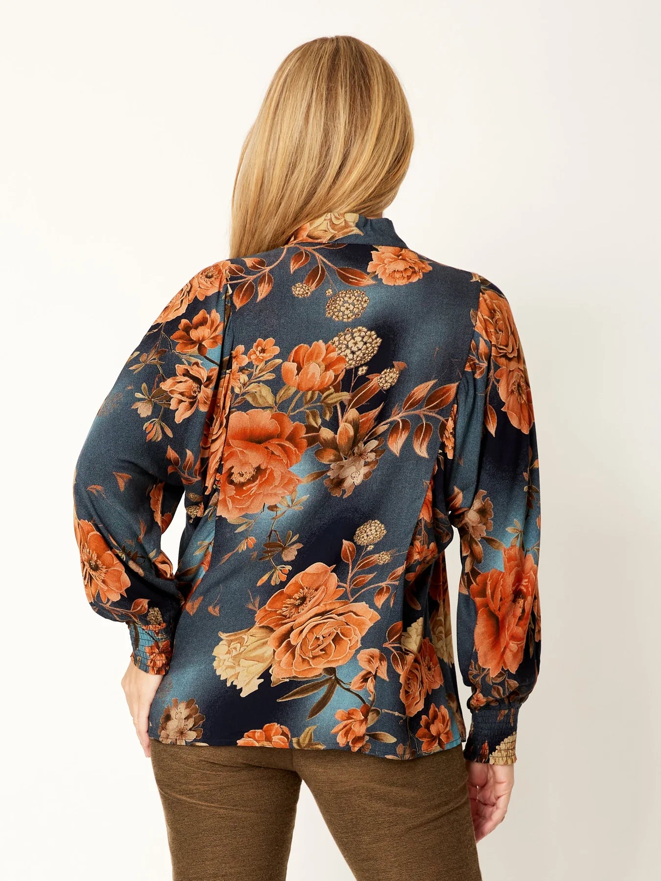 Cordelia St Floral Patch Shirt
