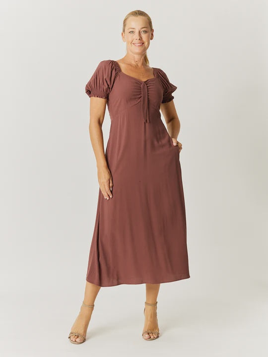 Luna Sky Core Tye Front Dress