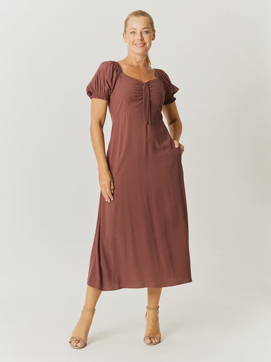 Luna Sky Core Tye Front Dress