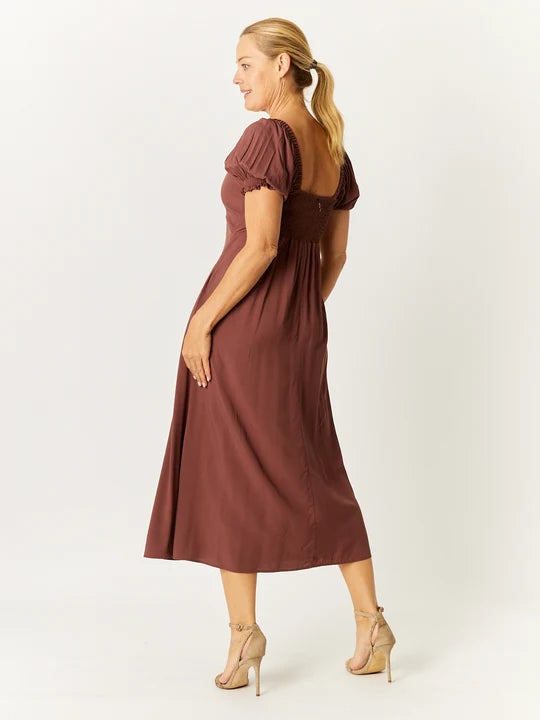 Luna Sky Core Tye Front Dress