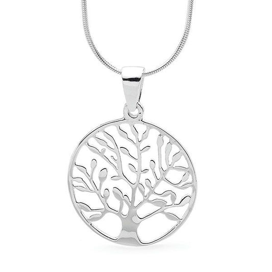 BD Sterling Silver Tree of Life Pendant