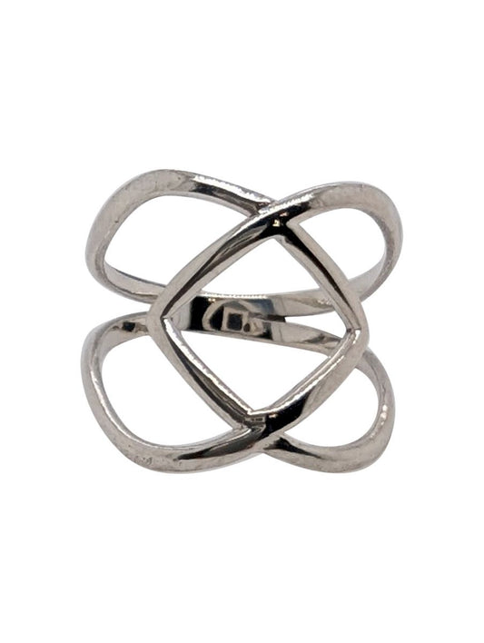 BD Sterling Silver Rhombus Ring