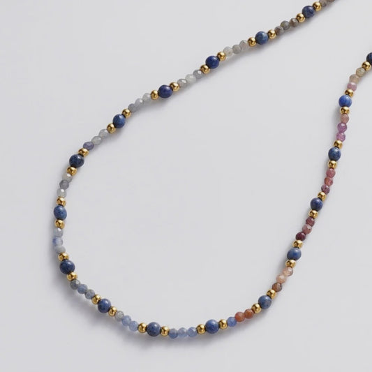 Zafino Maye Necklace - Navy