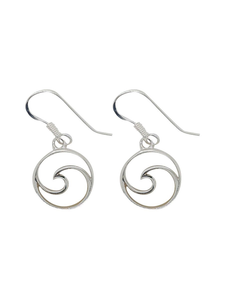 BD Sterling Silver & Mother Of Pearl Earring