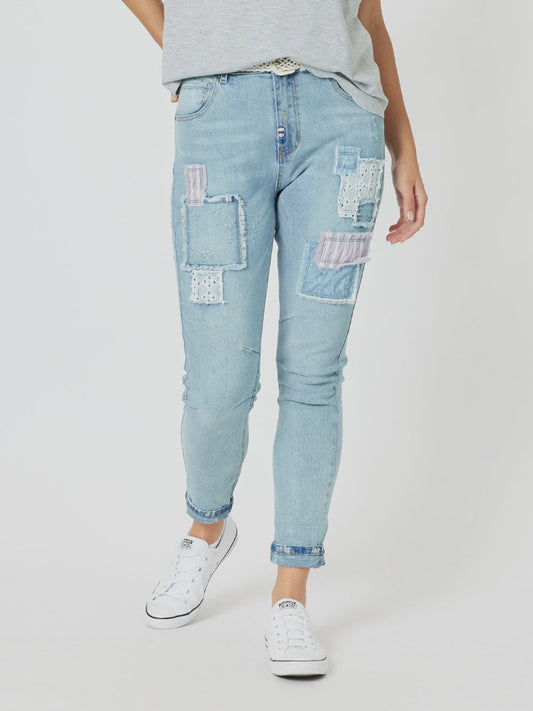 Threadz Taylor Patch Jeans