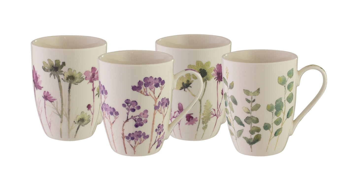 Bundanoon Coupe Mug -Botanical Set/4