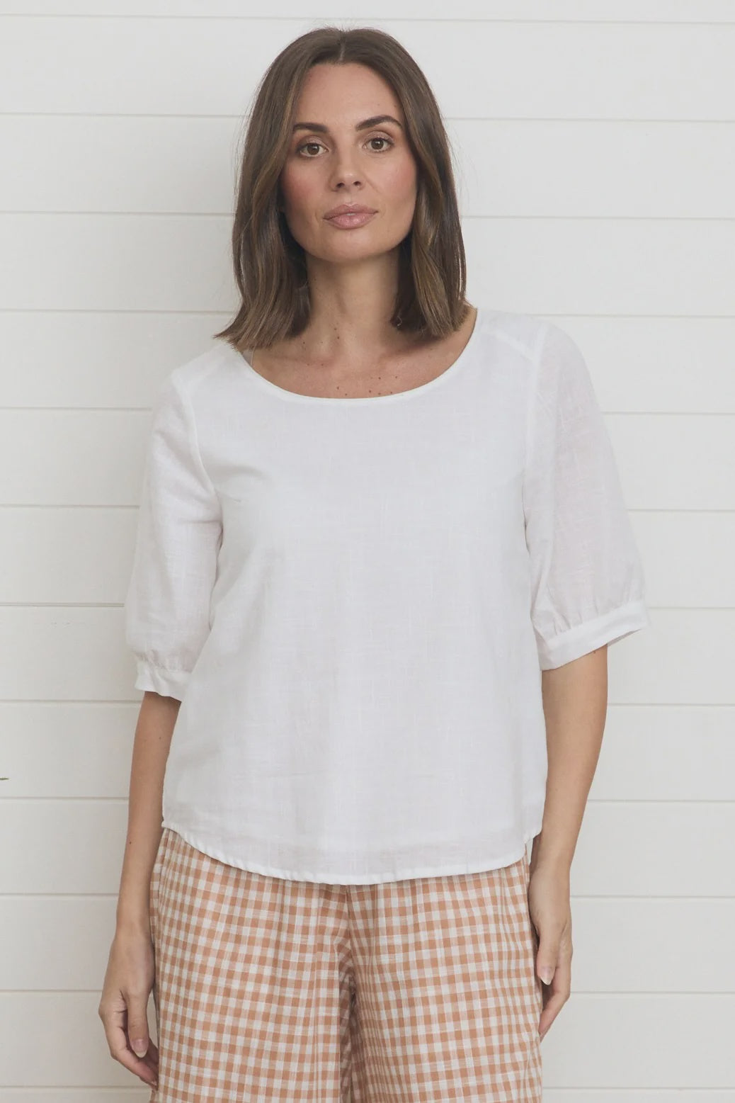 MahaShe Gigi Top White