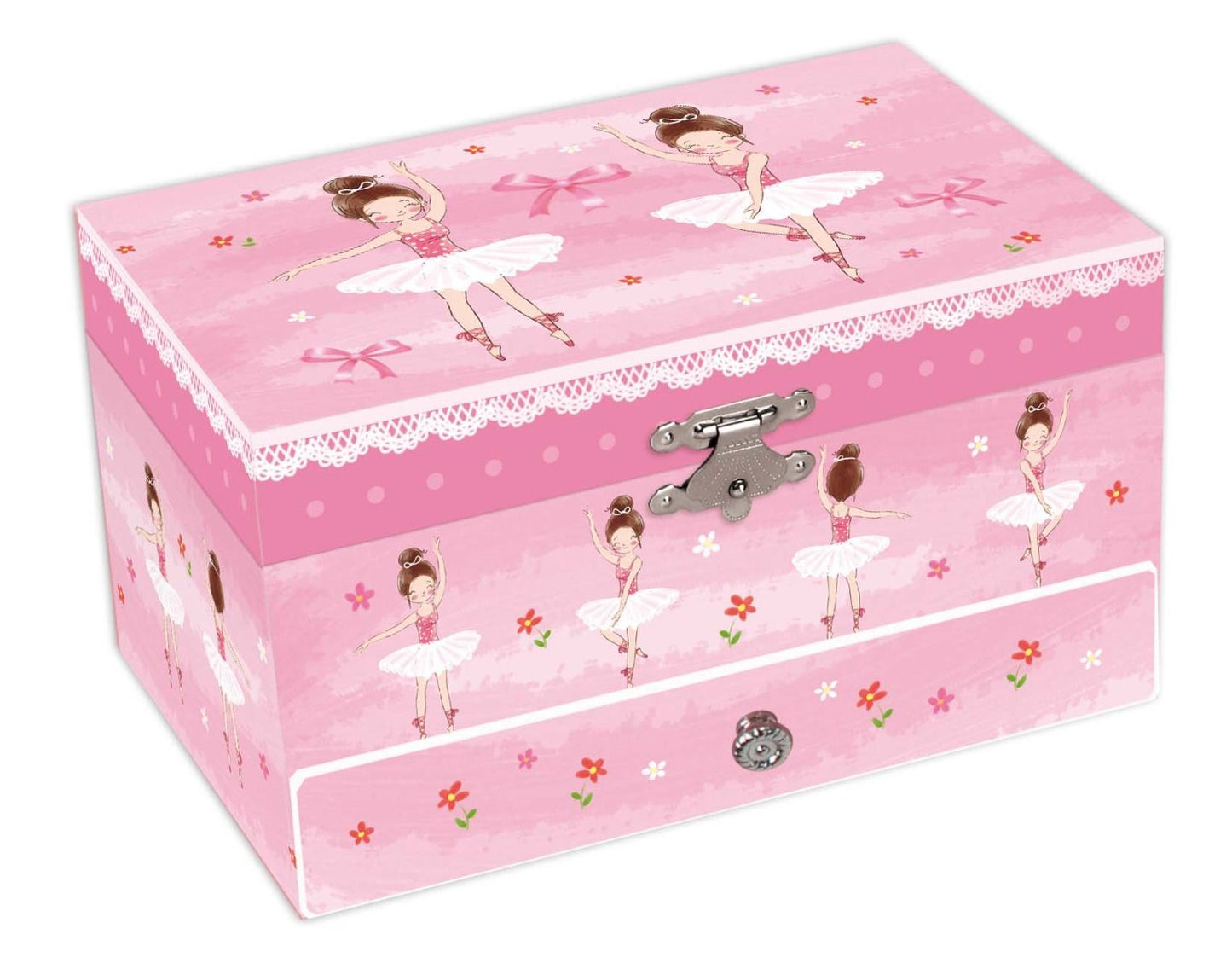 ToysLink Musical Jewellery Box Dual Ballerina