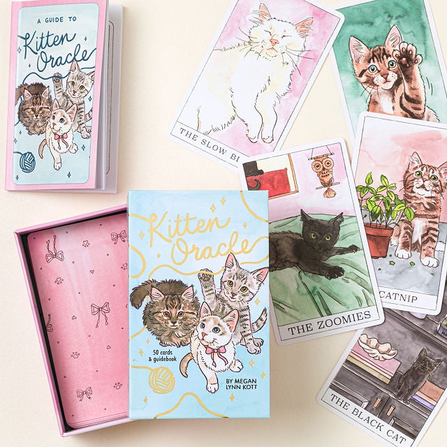 Kitten Oracle Cards & Guidebook - Megan Knott