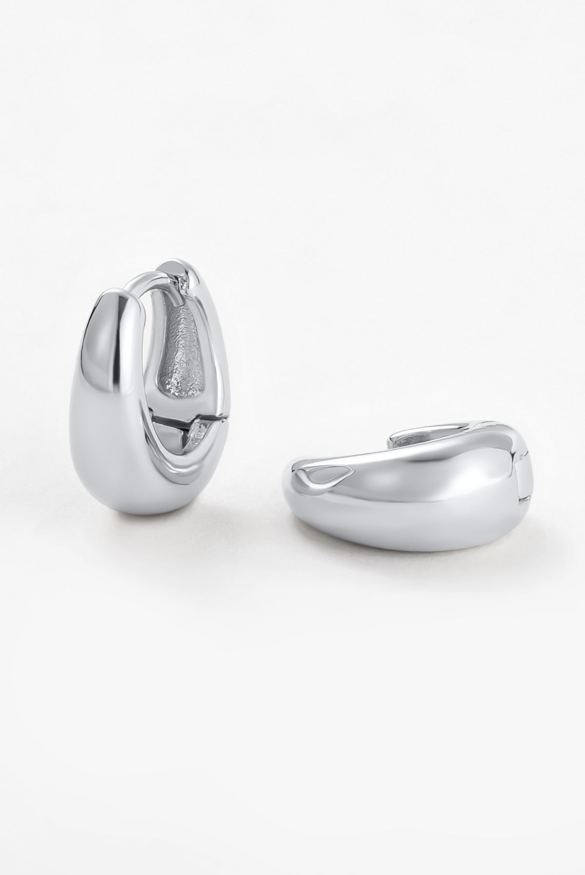 Zafino Steph Hoop Medium - Silver