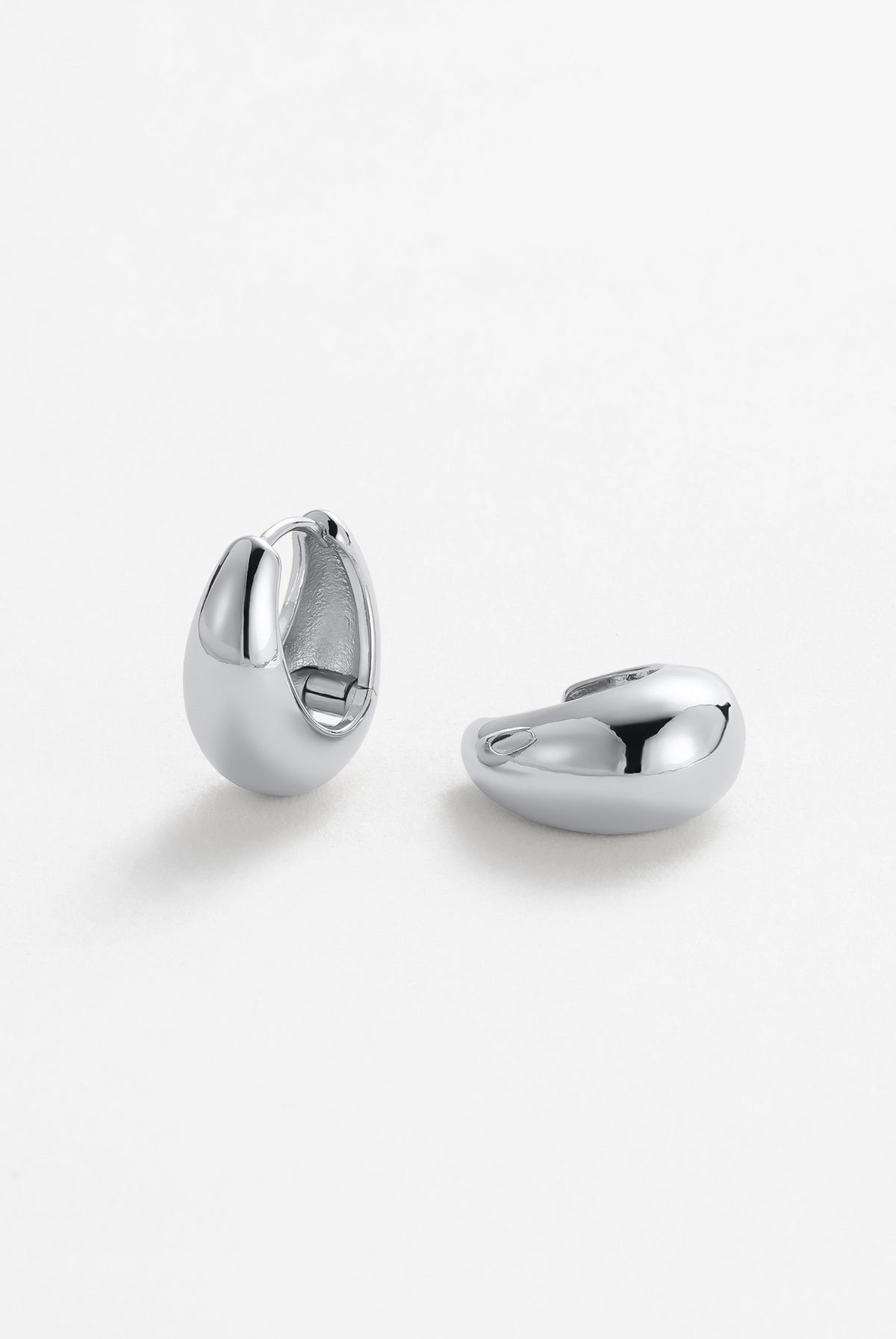 Zafino Steph Hoop Large - Silver
