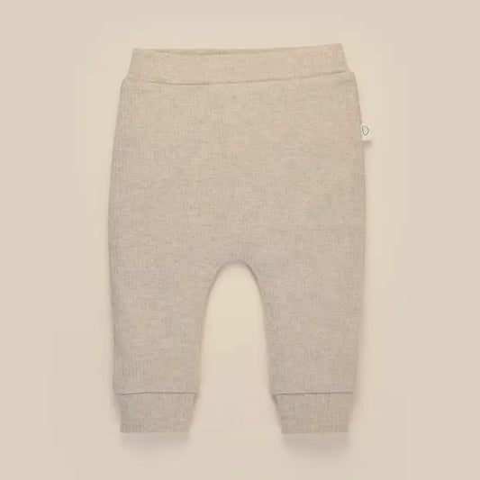 Lummi Organic Cotton Leggings - Heather Oat