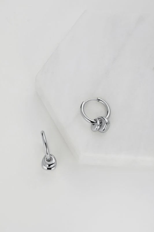 Zafino Sadie Large Earring - Silver