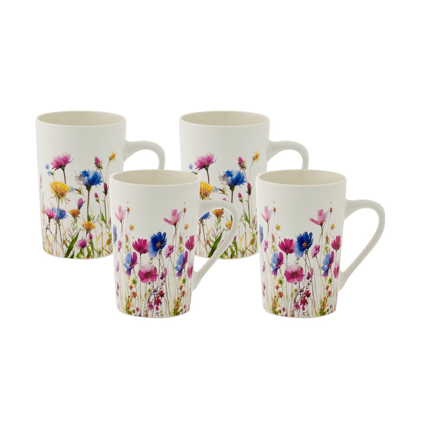 Bundanoon Tube Mug Set Of 4 - Meadow