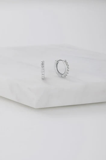 Zafino Ally Huggie - Silver