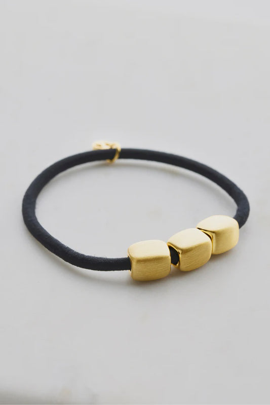 Zafino Nina Hair Cuff - Brushed Gold